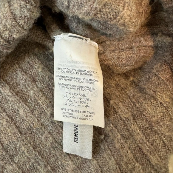 Madewell Inland Turtleneck Sweater in Coziest Yarn - Picture 8 of 10